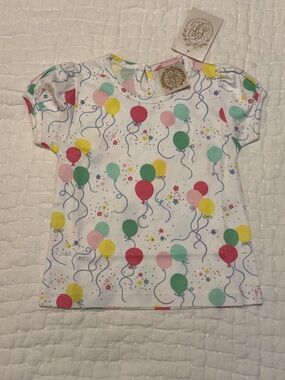 NWT BEAUFORT BONNET PENNYS PLAY SHIRT BALLOONS AND MANY MORE KIDS GIRLS 2T